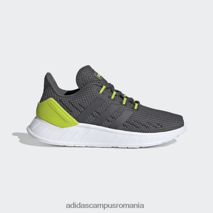 adidas campus romania pantofi gri questar flow nxt copii gri/slime J266N218220