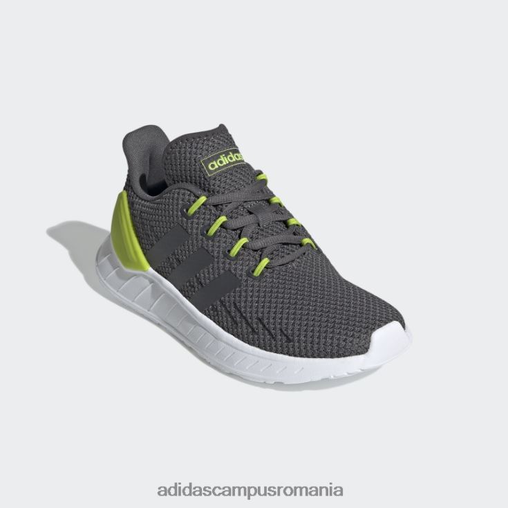 adidas campus romania pantofi gri questar flow nxt copii gri/slime J266N218220