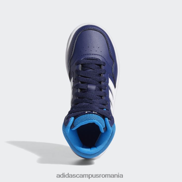 adidas campus romania pantofi mijlocii hoops albastru închis copii albastru închis/albastru rush/turbo J266N211227