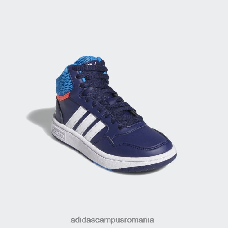 adidas campus romania pantofi mijlocii hoops albastru închis copii albastru închis/albastru rush/turbo J266N211227