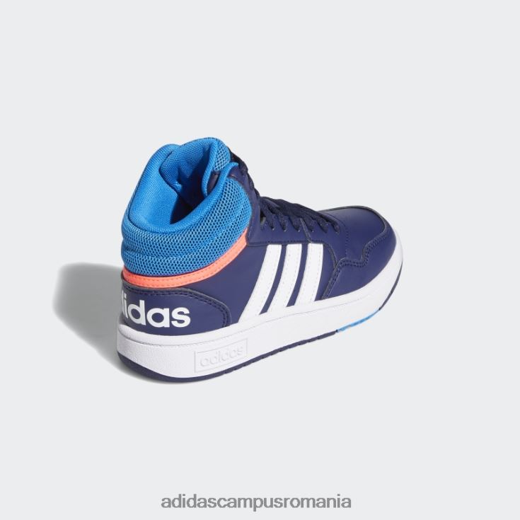 adidas campus romania pantofi mijlocii hoops albastru închis copii albastru închis/albastru rush/turbo J266N211227