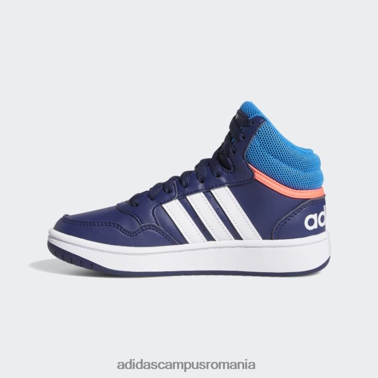 adidas campus romania pantofi mijlocii hoops albastru închis copii albastru închis/albastru rush/turbo J266N211227
