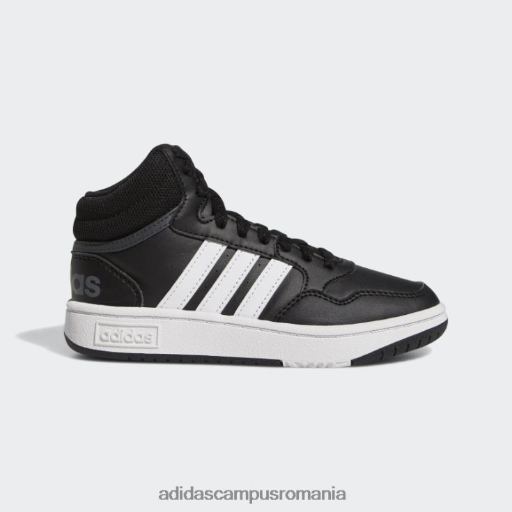 adidas campus romania pantofi negri hoops mid adidas copii negru/alb/gri J266N211325