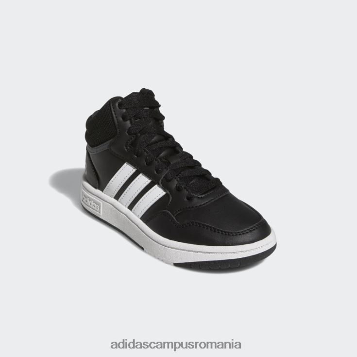 adidas campus romania pantofi negri hoops mid adidas copii negru/alb/gri J266N211325