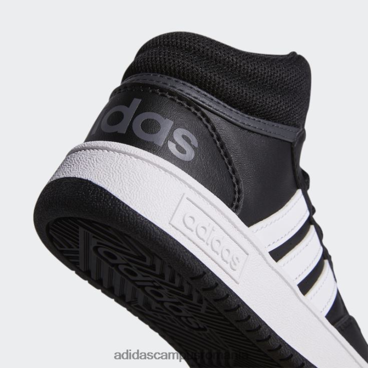 adidas campus romania pantofi negri hoops mid adidas copii negru/alb/gri J266N211325