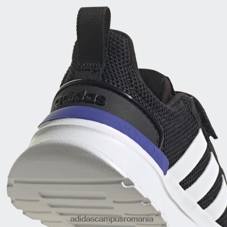 adidas campus romania pantofi negri racer tr21 copii negru/alb/cerneală J266N211363