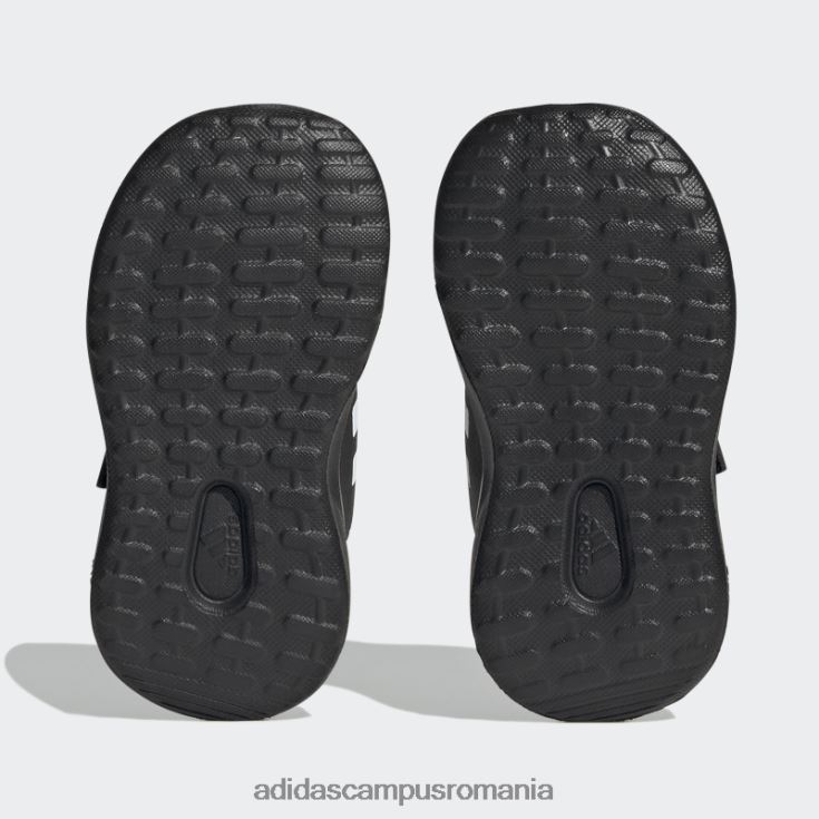 adidas campus romania pantofi negri x disney fortarun 2.0 mickey cloudfoam cu dantelă elastică copii negru/auriu/stacojiu J266N217989