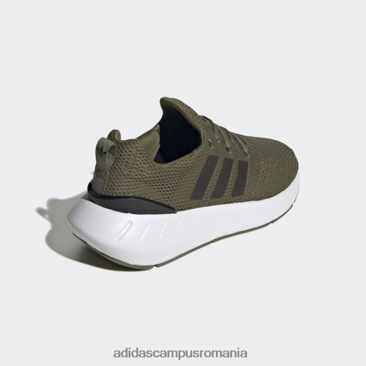 adidas campus romania pantofi olive swift run 22 copii măsline/negru/alb J266N218155