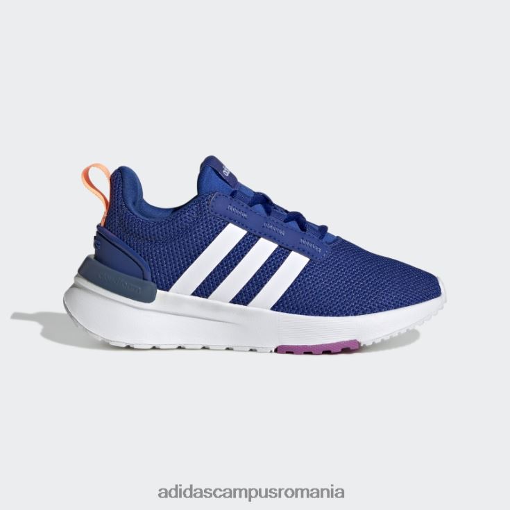 adidas campus romania pantofi racer tr21 albastru regal copii albastru regal/alb/portocaliu fascicul J266N218062