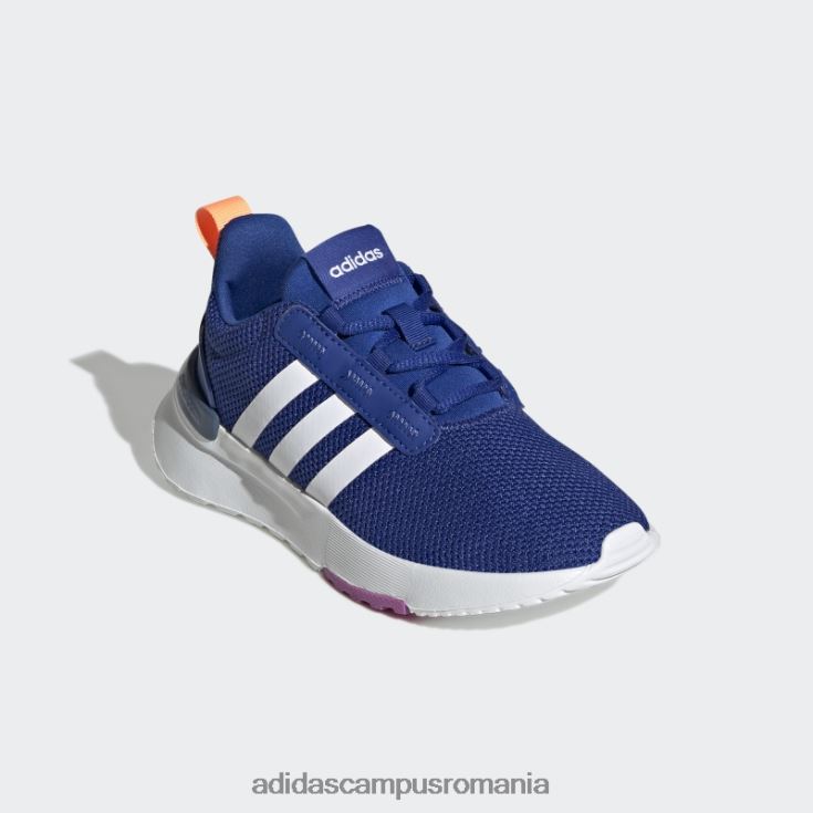 adidas campus romania pantofi racer tr21 albastru regal copii albastru regal/alb/portocaliu fascicul J266N218062