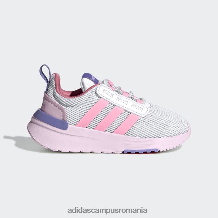 adidas campus romania pantofi racer tr21 ton trandafir copii alb/ton trandafir/roz J266N211529