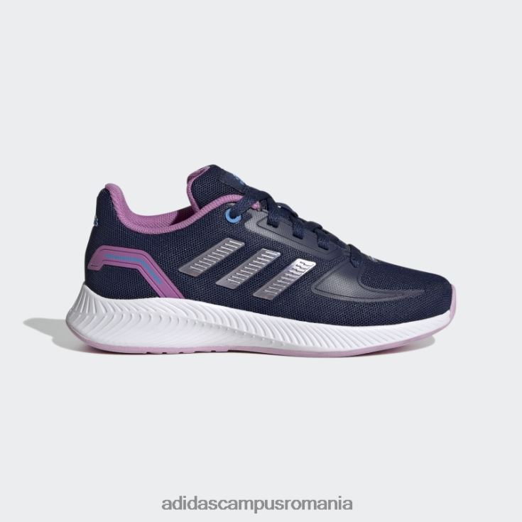adidas campus romania pantofi runfalcon 2.0 albastru închis copii albastru închis/violet mat/liliac J266N211392