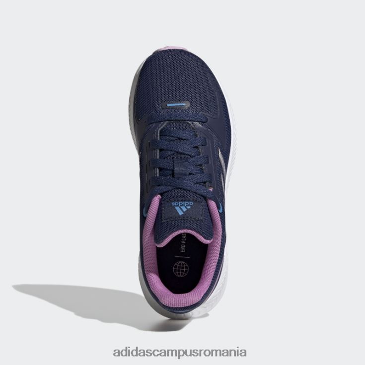 adidas campus romania pantofi runfalcon 2.0 albastru închis copii albastru închis/violet mat/liliac J266N211392