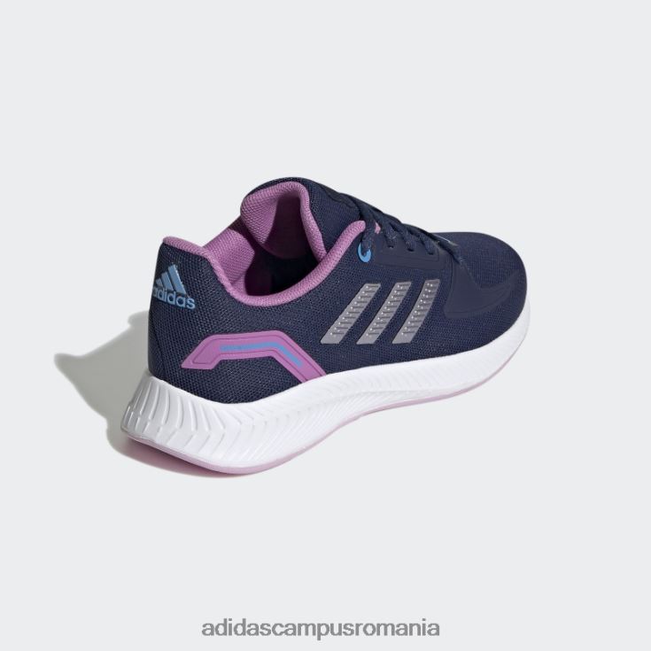 adidas campus romania pantofi runfalcon 2.0 albastru închis copii albastru închis/violet mat/liliac J266N211392