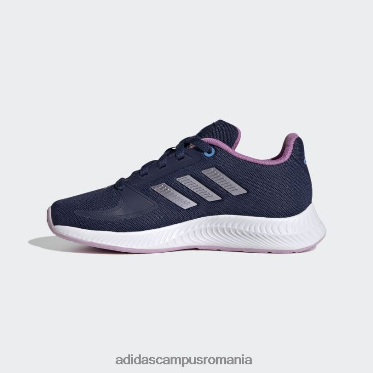 adidas campus romania pantofi runfalcon 2.0 albastru închis copii albastru închis/violet mat/liliac J266N211392