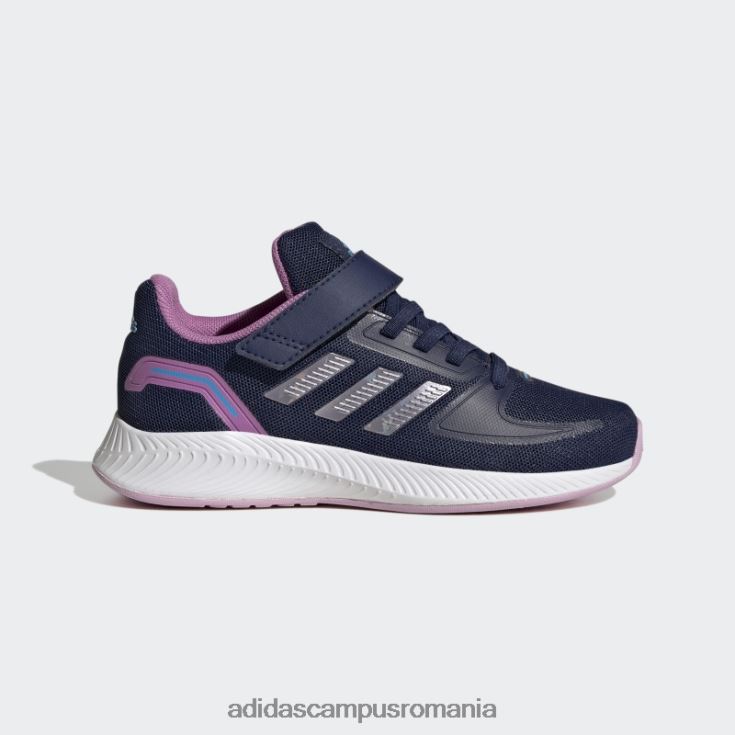 adidas campus romania pantofi runfalcon 2.0 albastru închis copii albastru închis/violet mat/liliac J266N211407