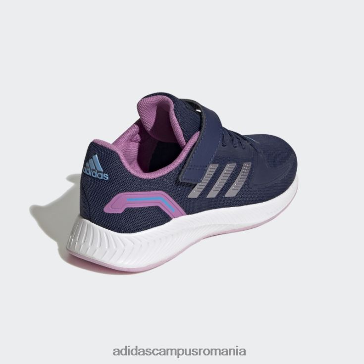 adidas campus romania pantofi runfalcon 2.0 albastru închis copii albastru închis/violet mat/liliac J266N211407