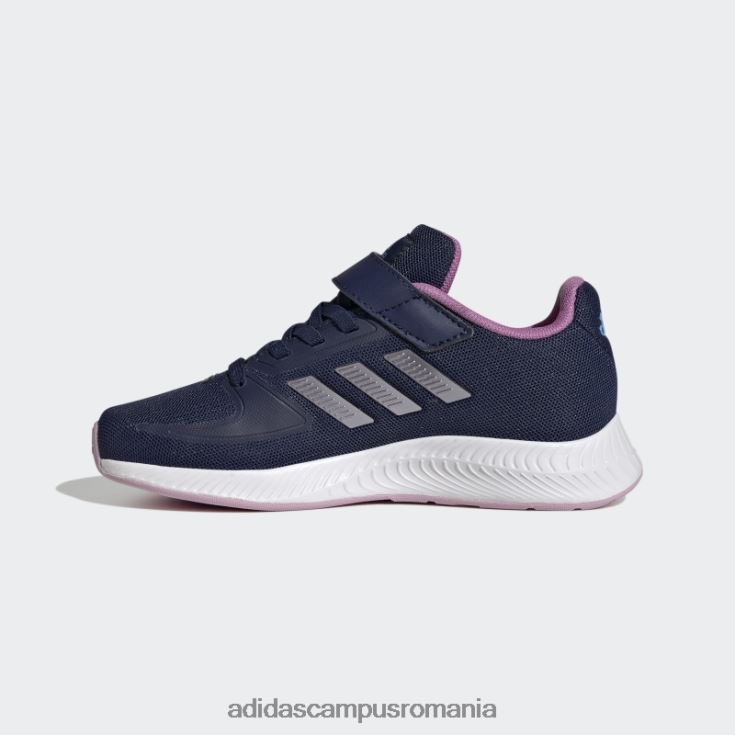 adidas campus romania pantofi runfalcon 2.0 albastru închis copii albastru închis/violet mat/liliac J266N211407