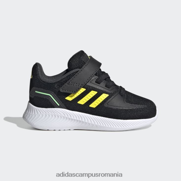 adidas campus romania pantofi runfalcon 2.0 galbeni copii negru/galben/verde fascicul J266N211321