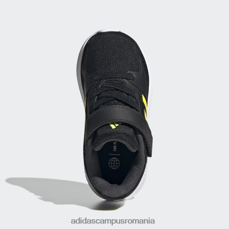 adidas campus romania pantofi runfalcon 2.0 galbeni copii negru/galben/verde fascicul J266N211321