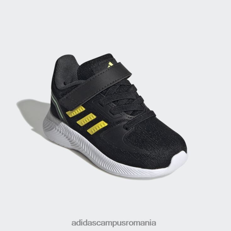 adidas campus romania pantofi runfalcon 2.0 galbeni copii negru/galben/verde fascicul J266N211321