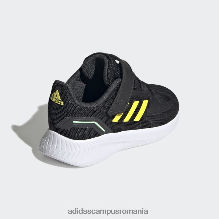 adidas campus romania pantofi runfalcon 2.0 galbeni copii negru/galben/verde fascicul J266N211321