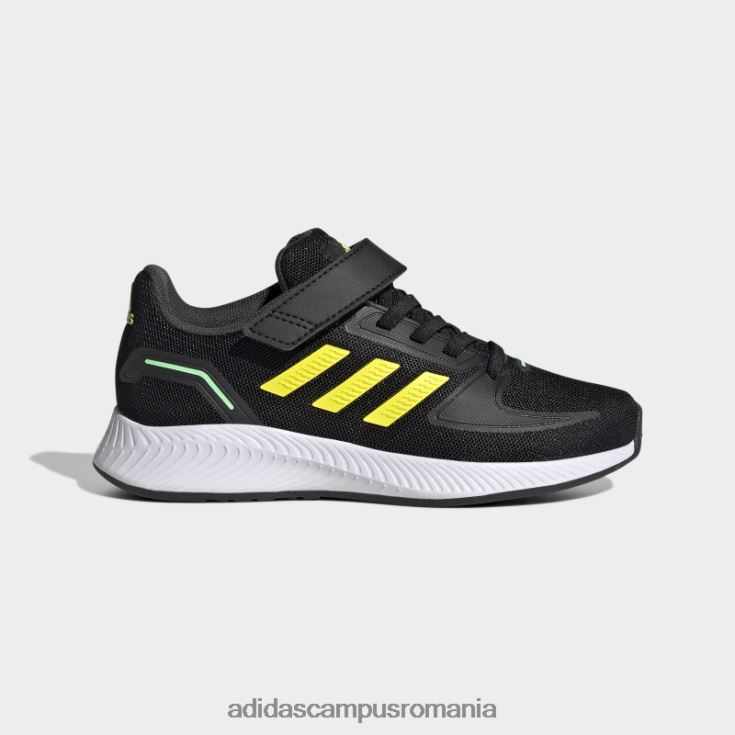 adidas campus romania pantofi runfalcon 2.0 negru adidas copii negru/galben/verde fascicul J266N211442
