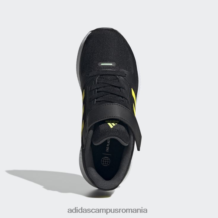 adidas campus romania pantofi runfalcon 2.0 negru adidas copii negru/galben/verde fascicul J266N211442