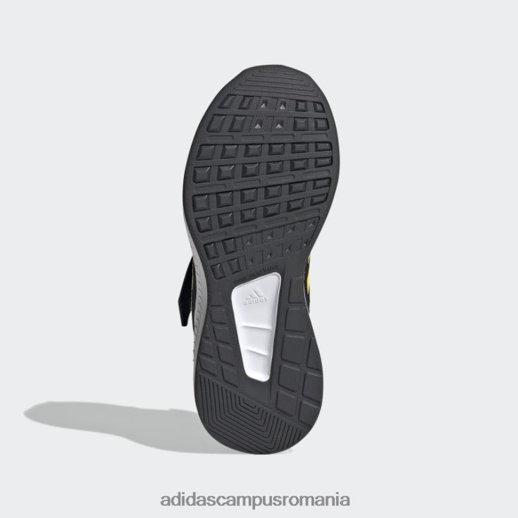 adidas campus romania pantofi runfalcon 2.0 negru adidas copii negru/galben/verde fascicul J266N211442