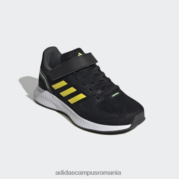 adidas campus romania pantofi runfalcon 2.0 negru adidas copii negru/galben/verde fascicul J266N211442