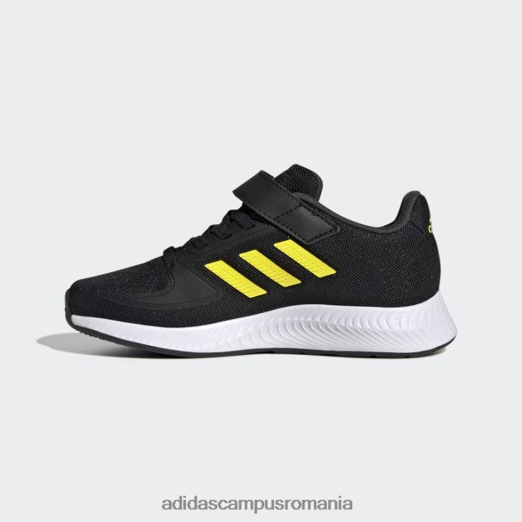 adidas campus romania pantofi runfalcon 2.0 negru adidas copii negru/galben/verde fascicul J266N211442