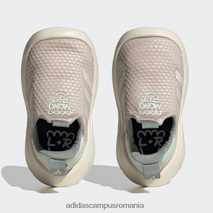 adidas campus romania pantofi slip-on de stil de viață taupe monofit trainer copii taupe/alb/verde J266N218023