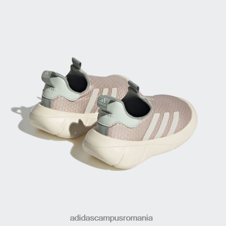 adidas campus romania pantofi slip-on de stil de viață taupe monofit trainer copii taupe/alb/verde J266N218023