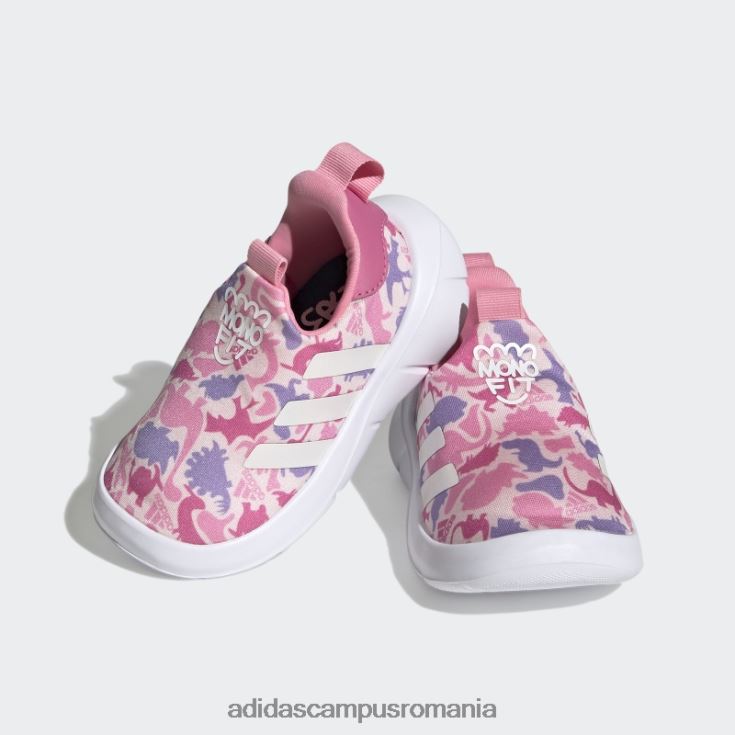 adidas campus romania pantofi slip-on monofit roz copii roz/alb/fucsia J266N217800