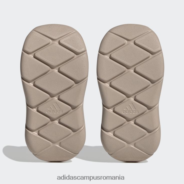 adidas campus romania pantofi slip-on monofit trainer lifestyle alb copii alb/taupe/portocaliu acid J266N218037