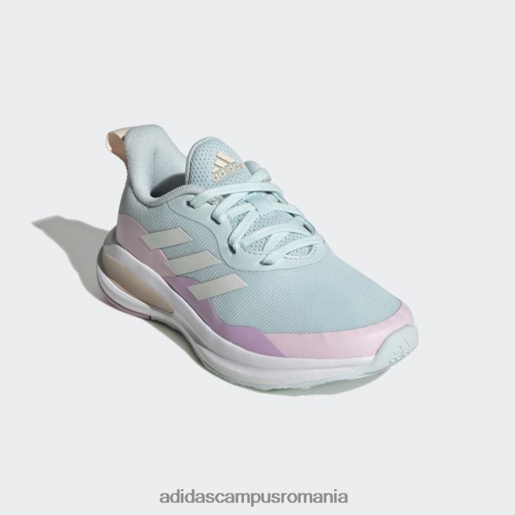 adidas campus romania pantofi sport de alergare fortarun din dantela albi copii albastru/alb/roz J266N211483