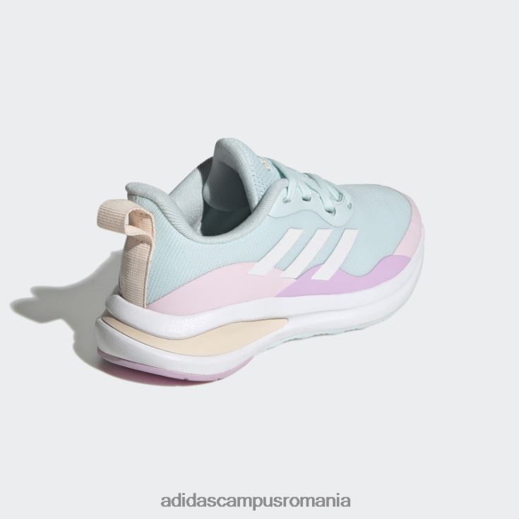 adidas campus romania pantofi sport de alergare fortarun din dantela albi copii albastru/alb/roz J266N211483
