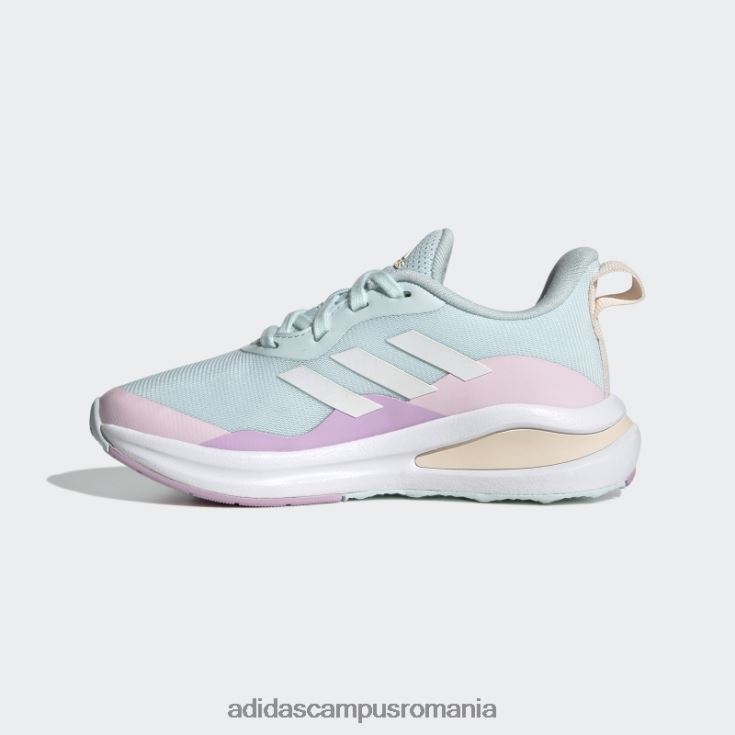 adidas campus romania pantofi sport de alergare fortarun din dantela albi copii albastru/alb/roz J266N211483