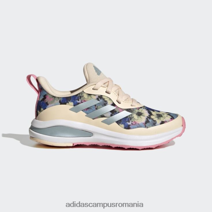 adidas campus romania pantofi sport de alergare fortarun din dantela portocalii copii portocaliu/gri met/roz J266N211491