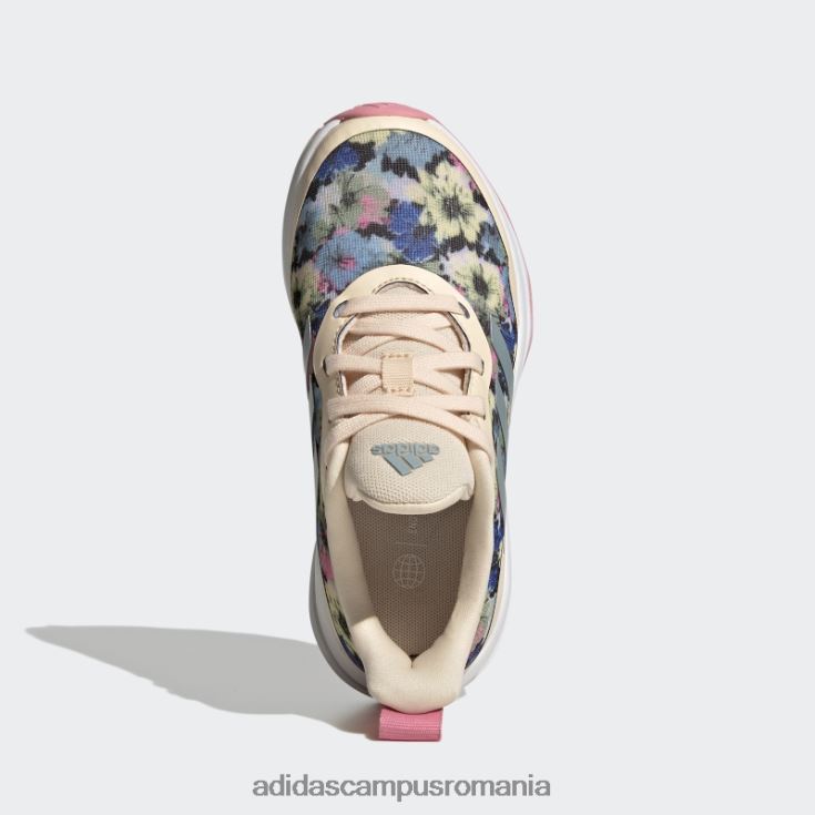 adidas campus romania pantofi sport de alergare fortarun din dantela portocalii copii portocaliu/gri met/roz J266N211491