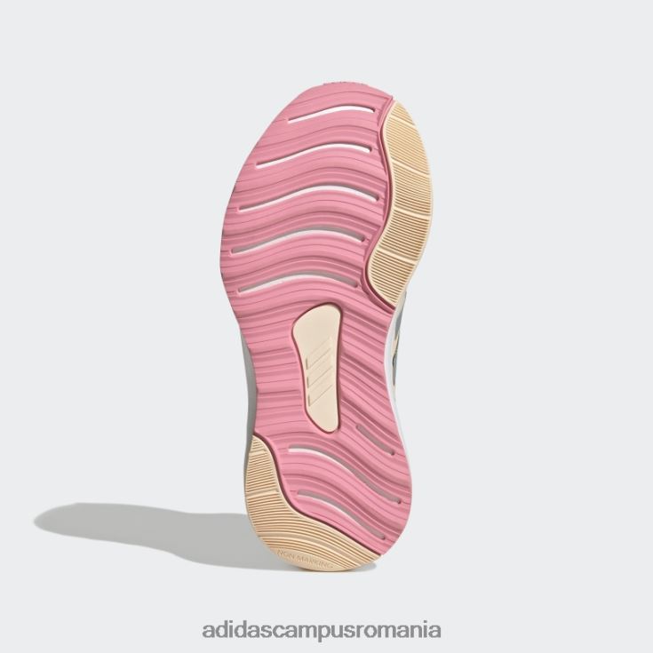 adidas campus romania pantofi sport de alergare fortarun din dantela portocalii copii portocaliu/gri met/roz J266N211491