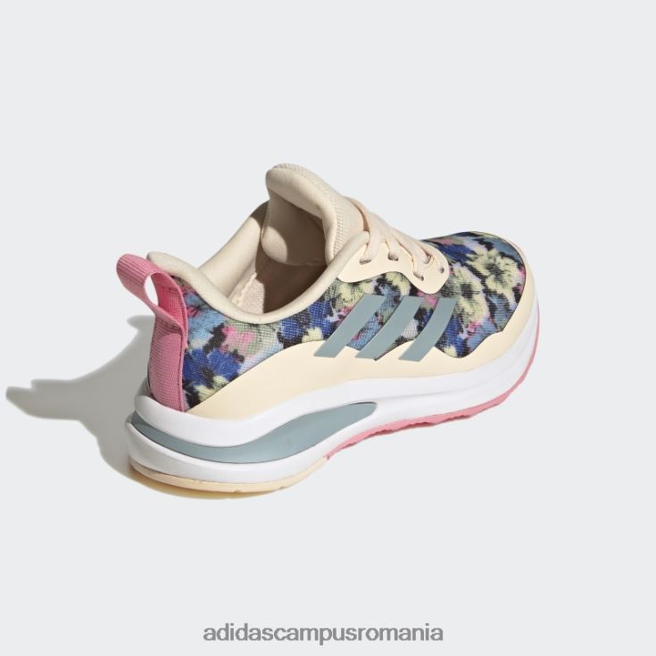 adidas campus romania pantofi sport de alergare fortarun din dantela portocalii copii portocaliu/gri met/roz J266N211491