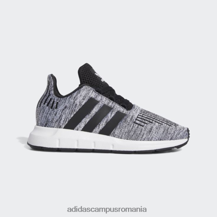 adidas campus romania pantofi swift run negri eleganti copii alb negru J266N211426