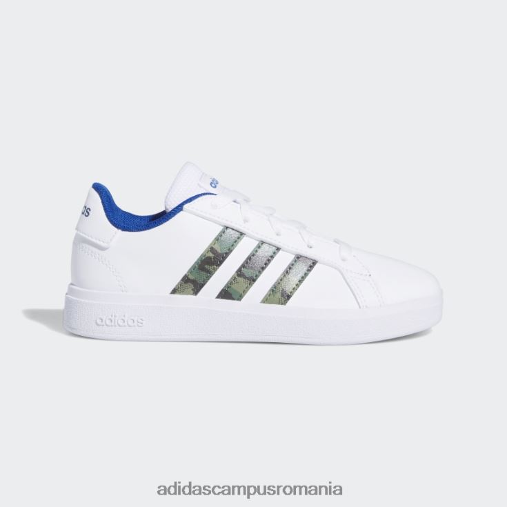 adidas campus romania pantofi tenis grand court lifestyle dantela alb adidas copii alb/verde oxid/albastru regal J266N211430