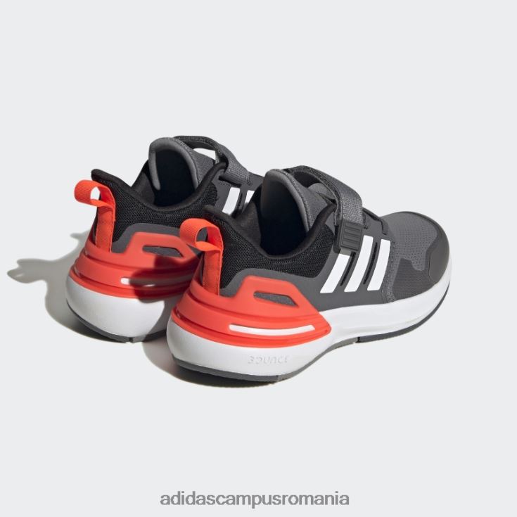 adidas campus romania rapidasport bounce elastic cu dantela pantofi gri adidas copii gri/alb J266N211310