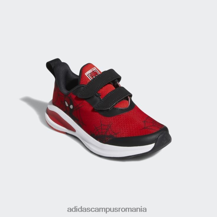 adidas campus romania red x marvel spider-man fortarun pantofi fierbinti copii roșu/negru/alb J266N218192