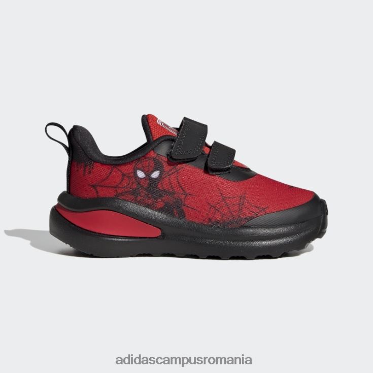 adidas campus romania red x marvel spider-man fortarun pantofi moda copii roșu/negru/alb J266N218172