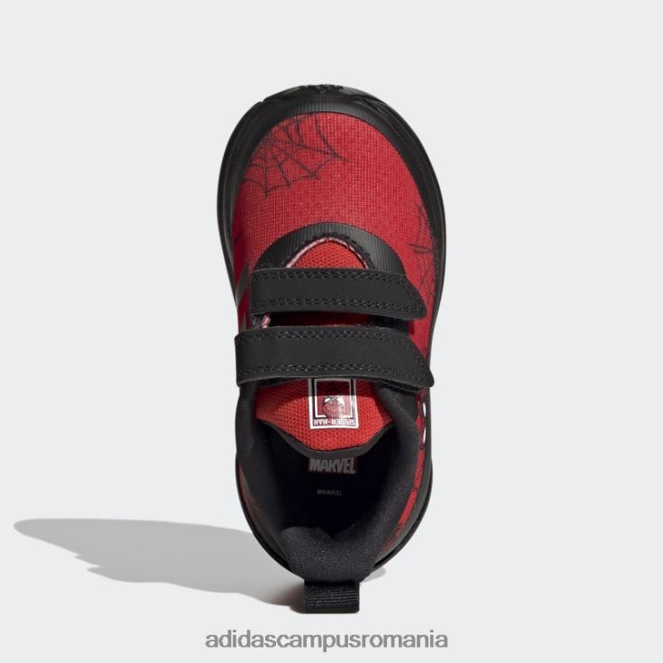 adidas campus romania red x marvel spider-man fortarun pantofi moda copii roșu/negru/alb J266N218172