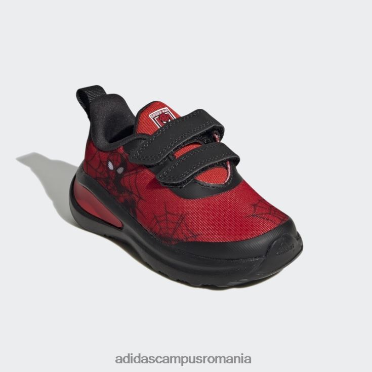 adidas campus romania red x marvel spider-man fortarun pantofi moda copii roșu/negru/alb J266N218172