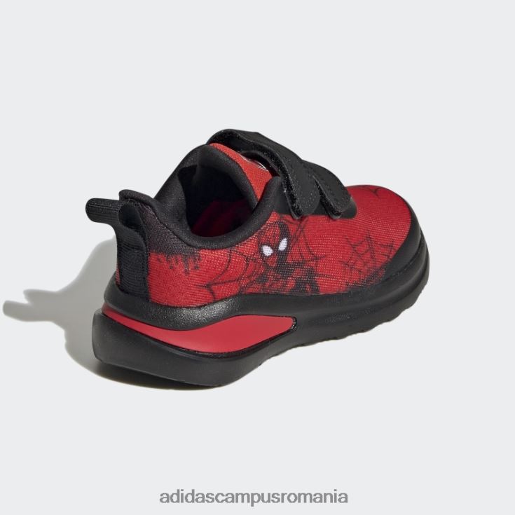 adidas campus romania red x marvel spider-man fortarun pantofi moda copii roșu/negru/alb J266N218172